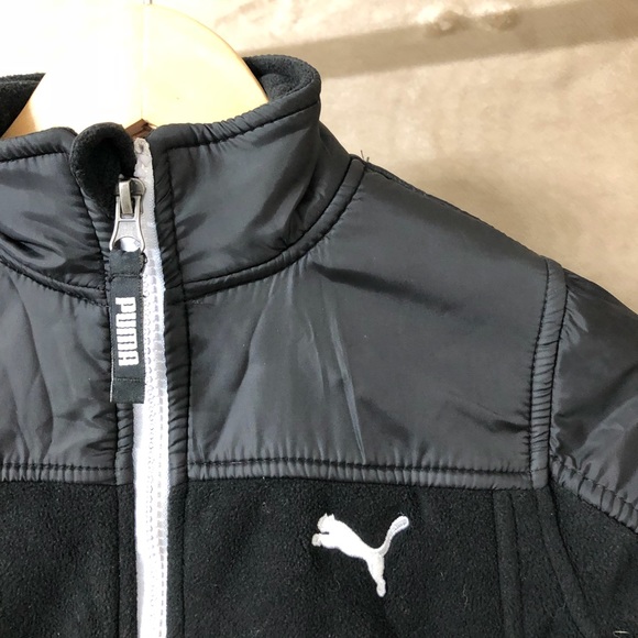 Kids Puma Zip Up Jacket - Picture 2 of 3